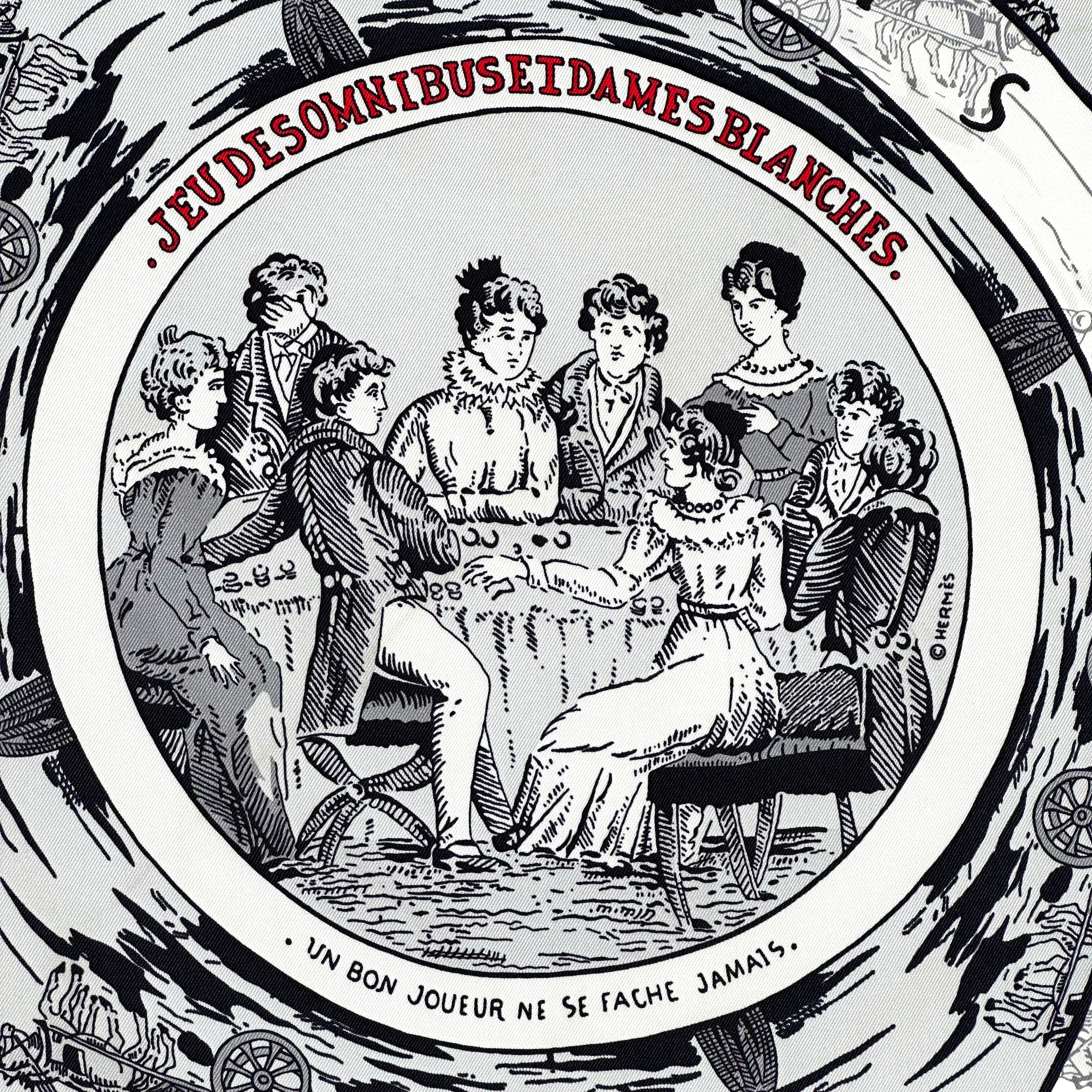 Omnibus Game - HERMES SCARF 70 CM