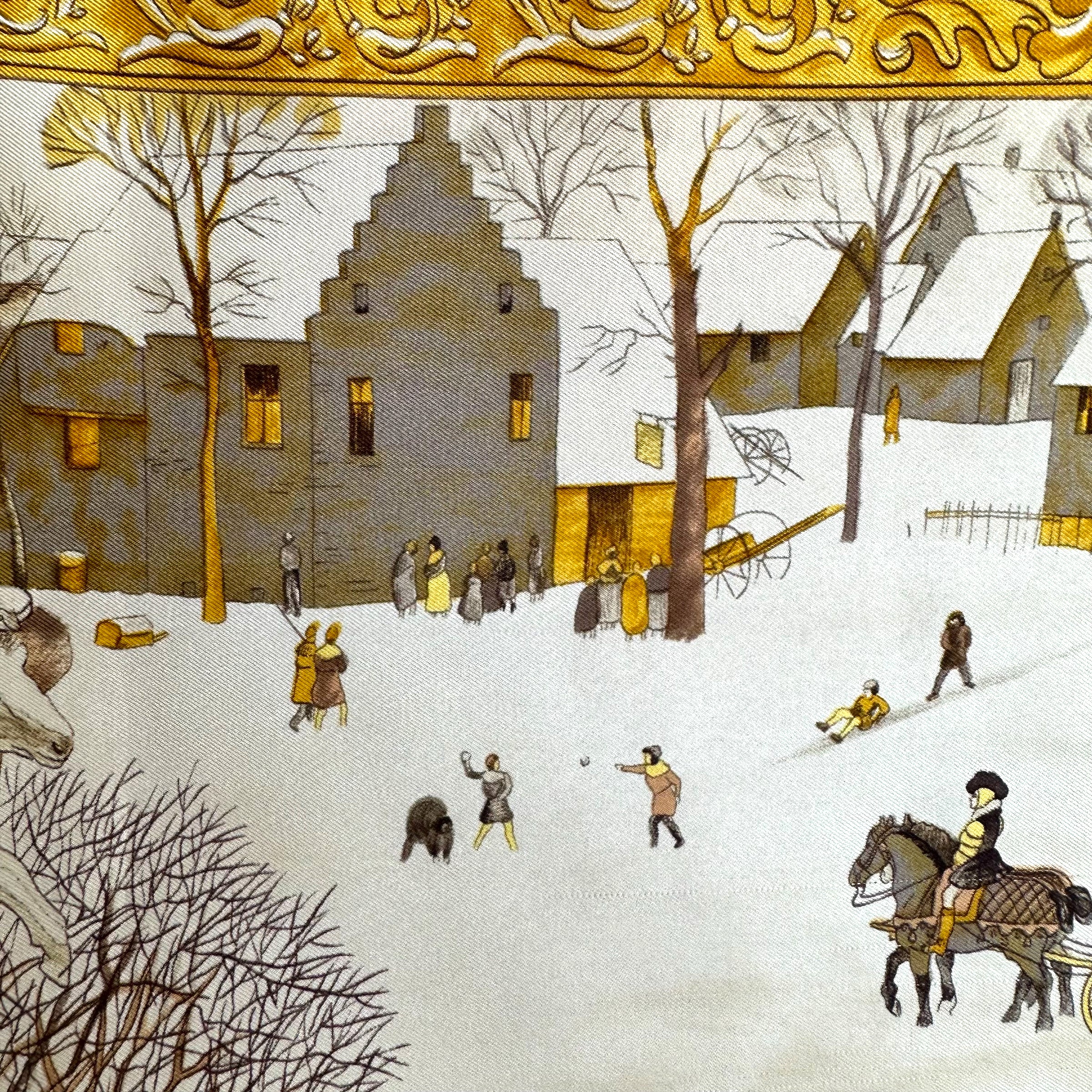 Winter - HERMES SCARF 90 CM