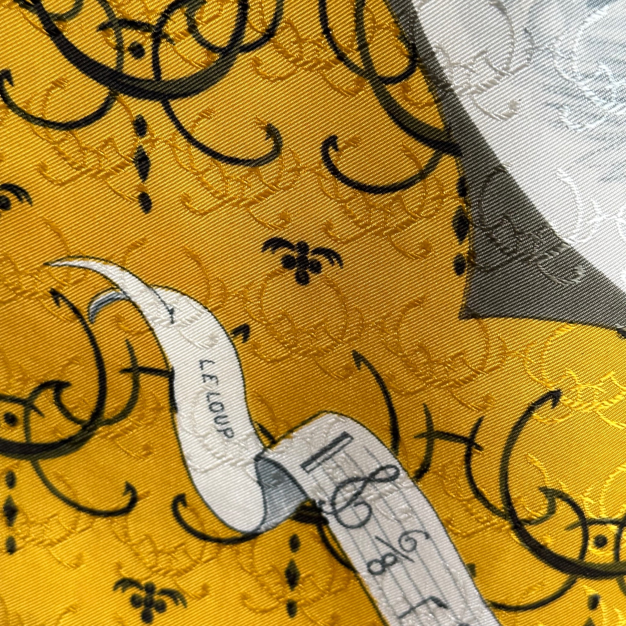 Louveterie-royale-foulard-hermes-signature-dessinateur