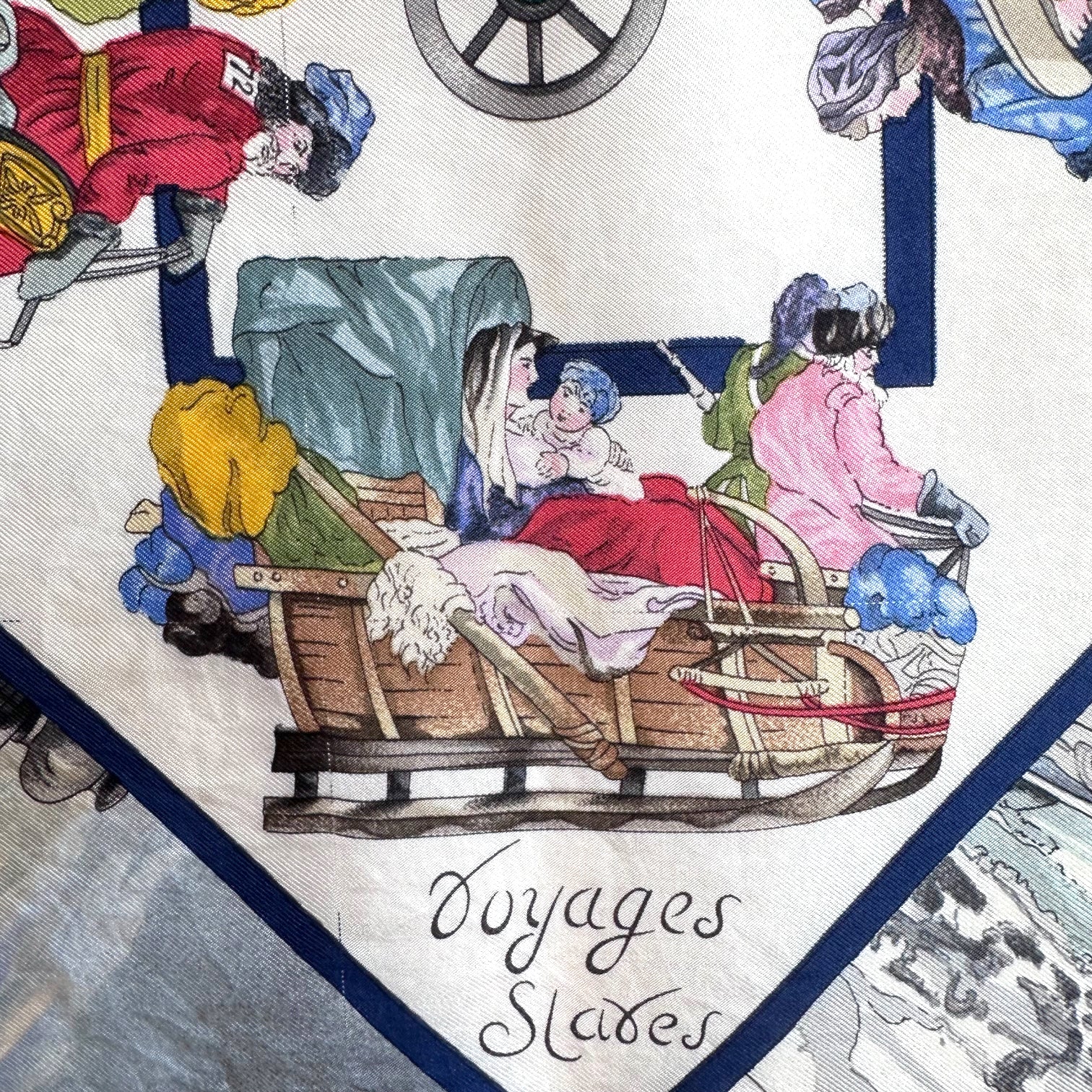Slavic Travels - HERMES SCARF 90 CM