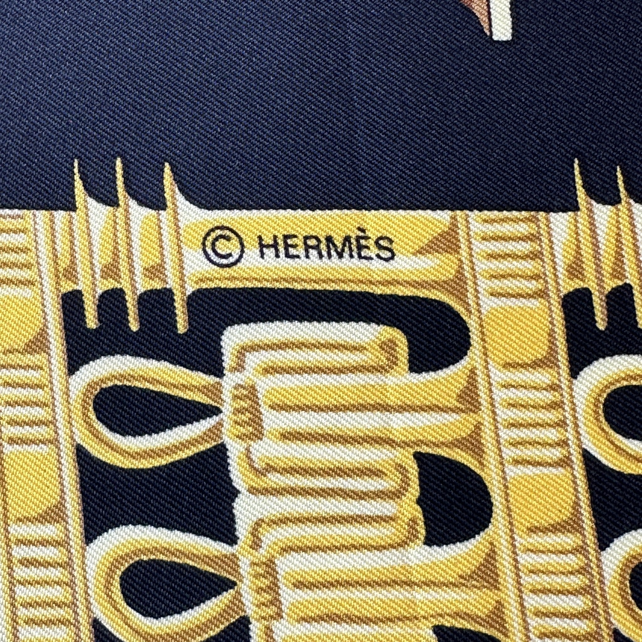 Tutankhamun - HERMES 90 CM SCARF