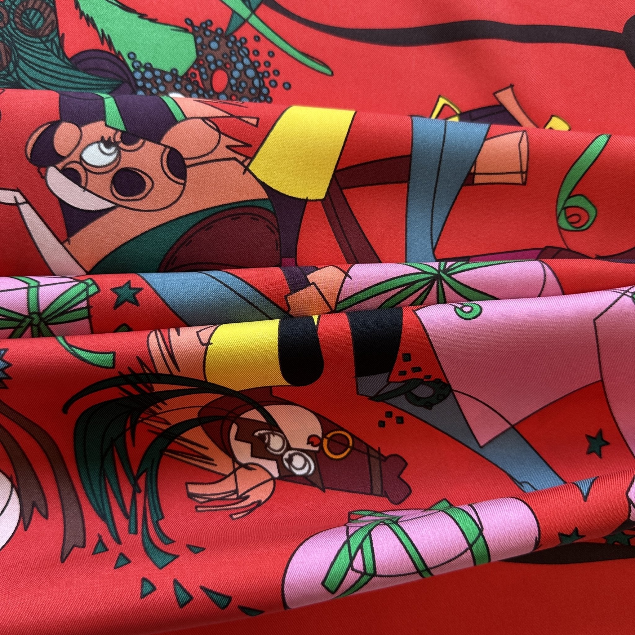 Le bal masqué - FOULARD HERMES 90 CM