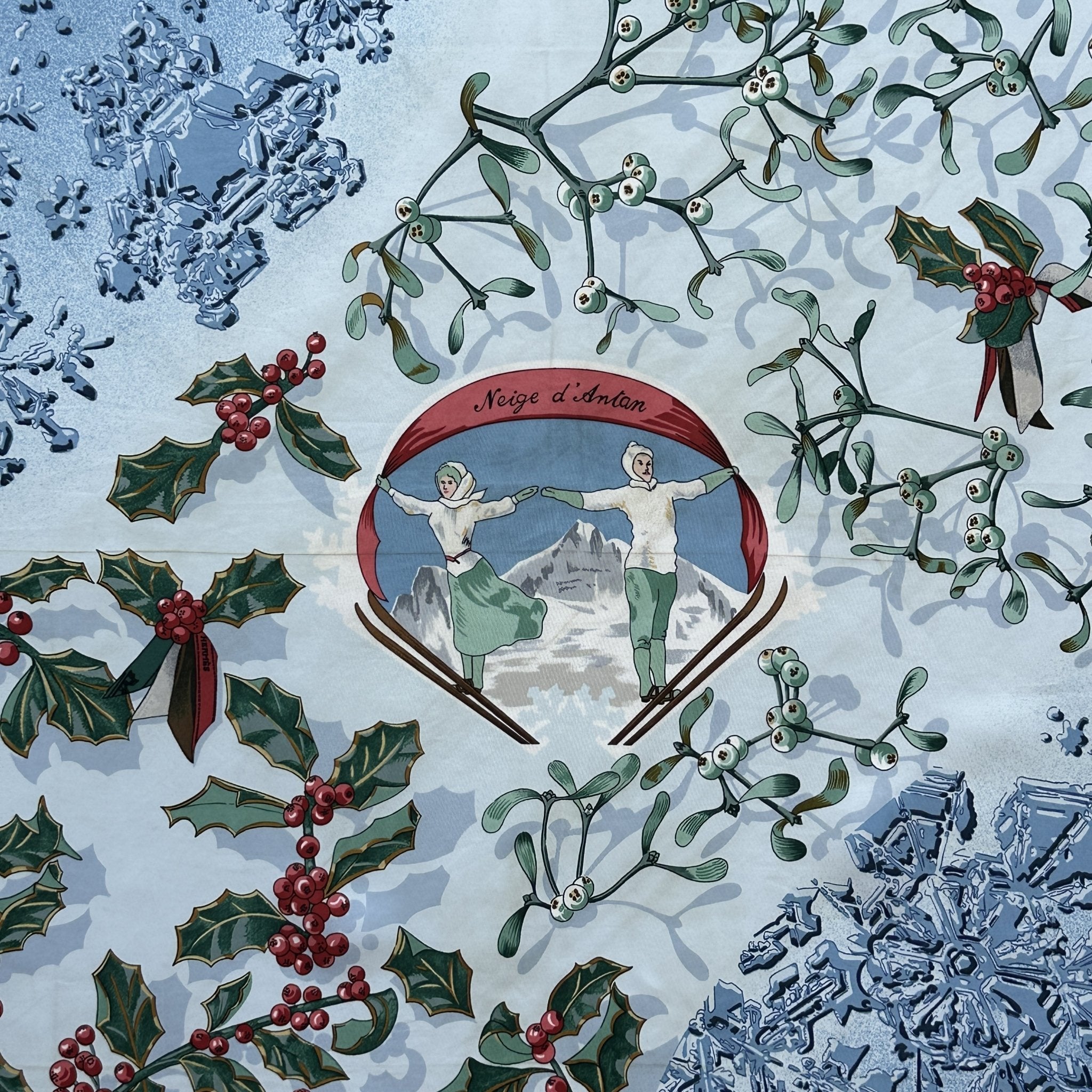 Old-Fashioned Snow - HERMES SCARF 90 CM