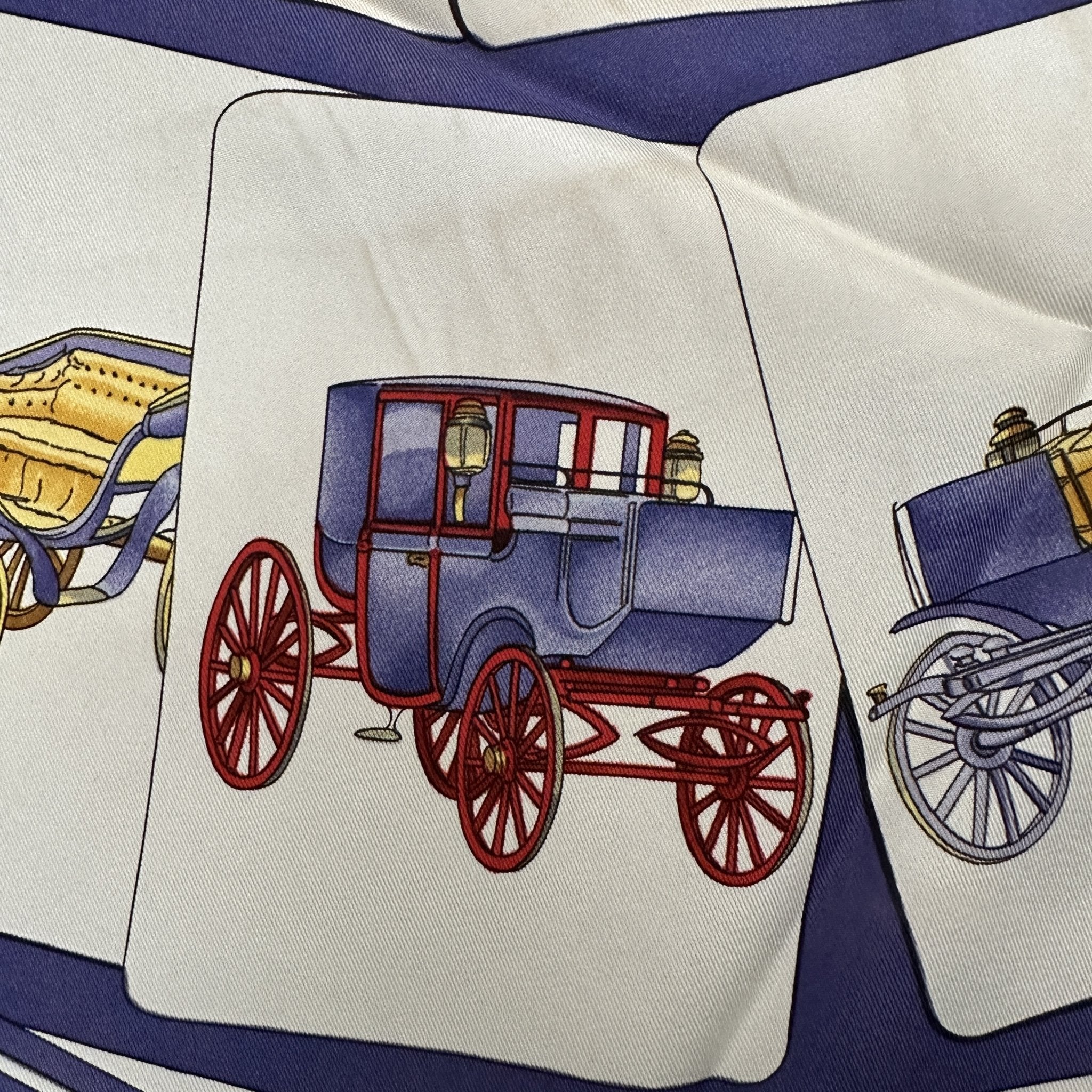 traces de salissures sur le foulard