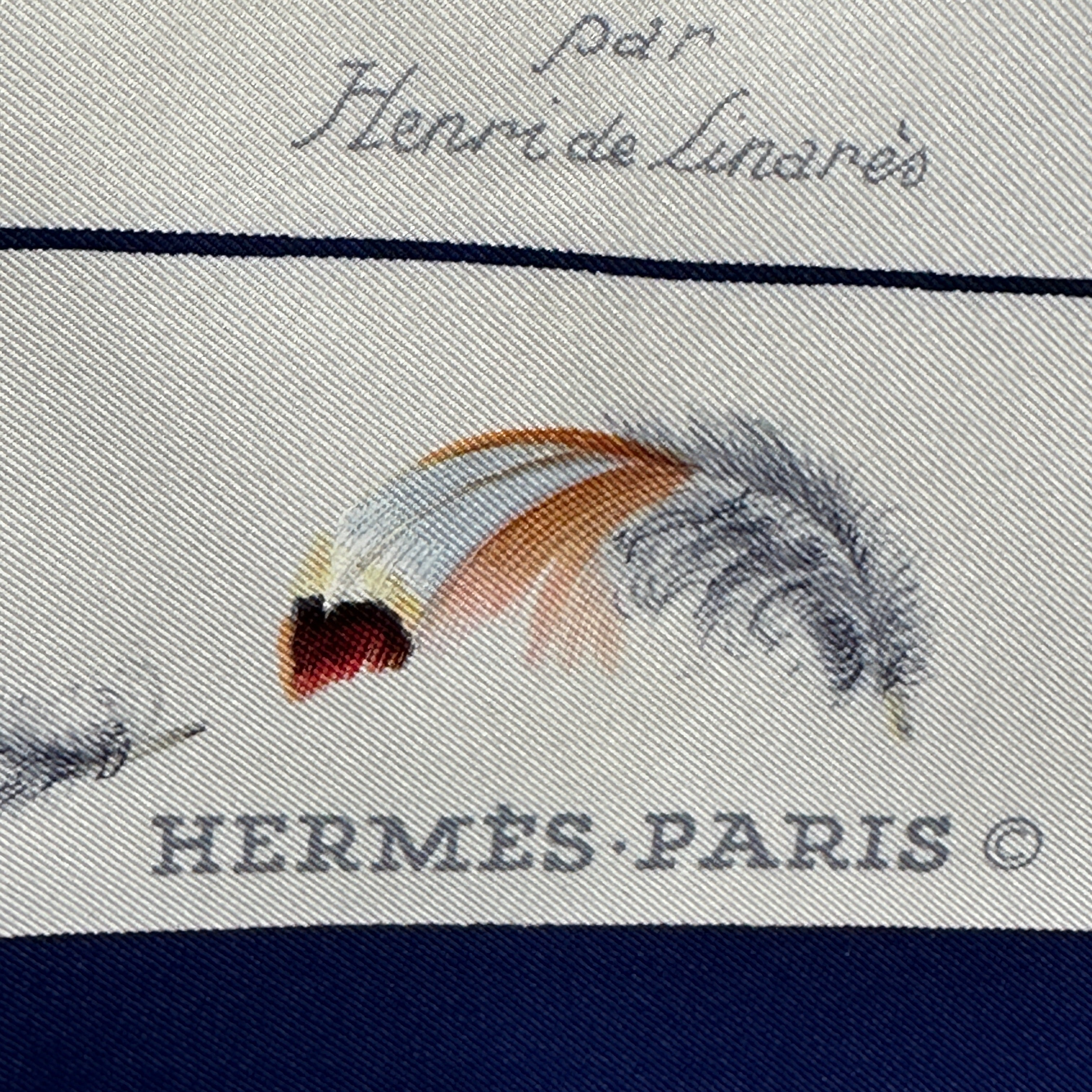 Feathers - HERMES SCARF 90 CM