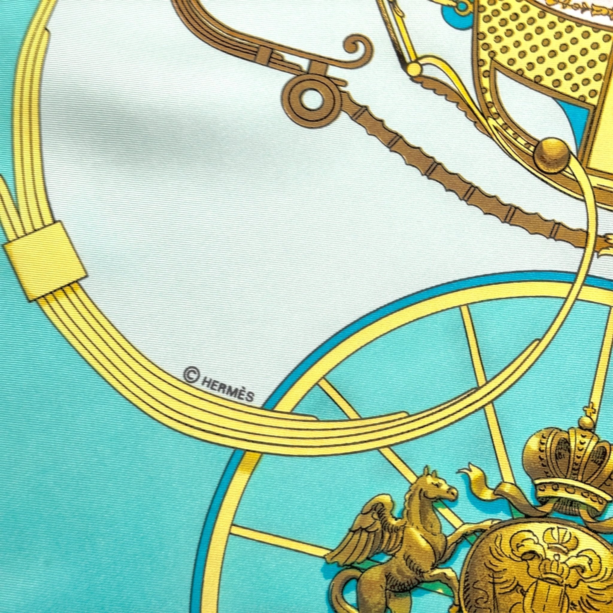 logo du copyright hermes dans le dessin