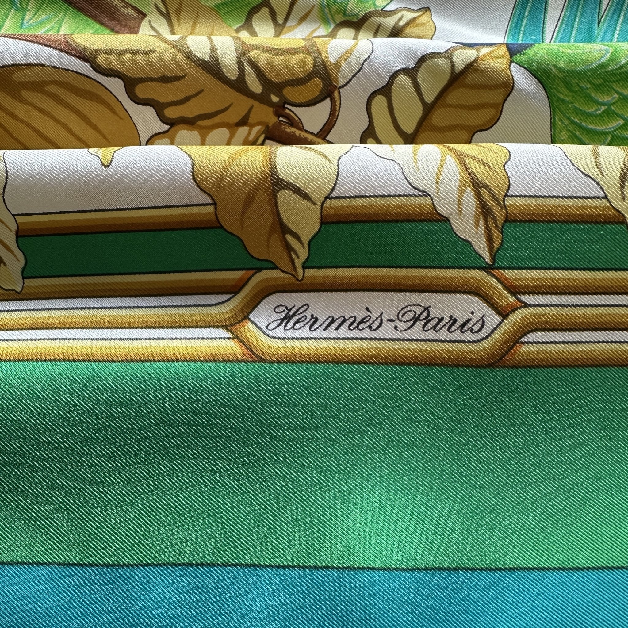 The Parrots - Hermes Scarf 90cm