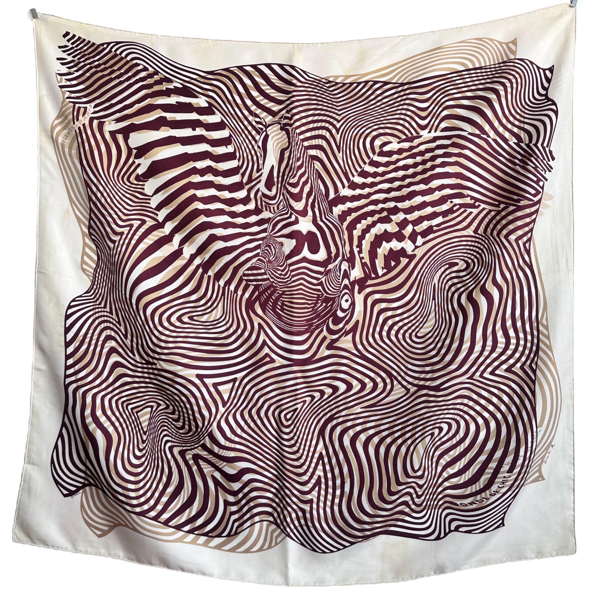 WAVES OF CHIC SQUARE HERMES 90 