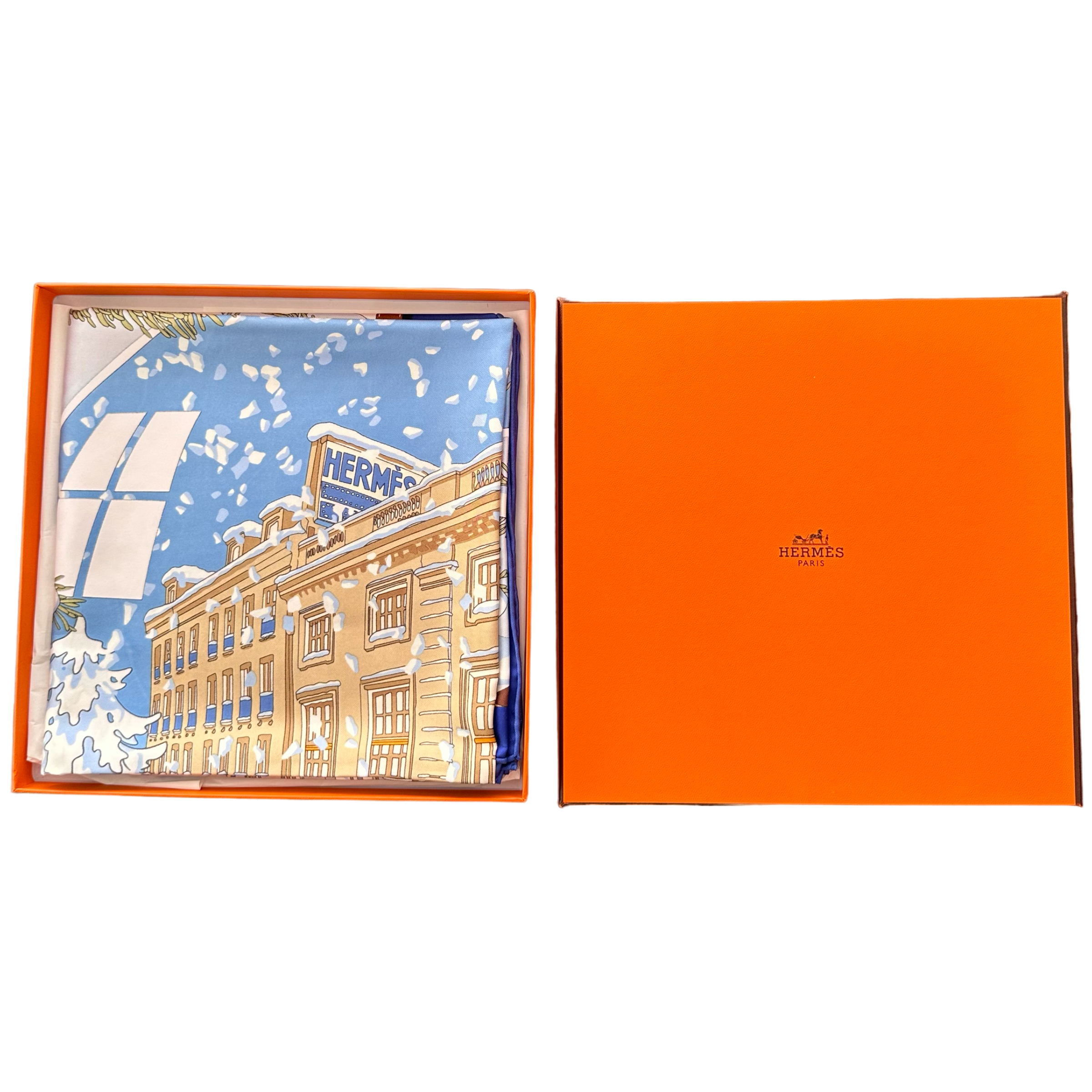 CHRISTMAS AT 24 FAUBOURG-RYBALTCHENKO-CARRE HERMES 90CM