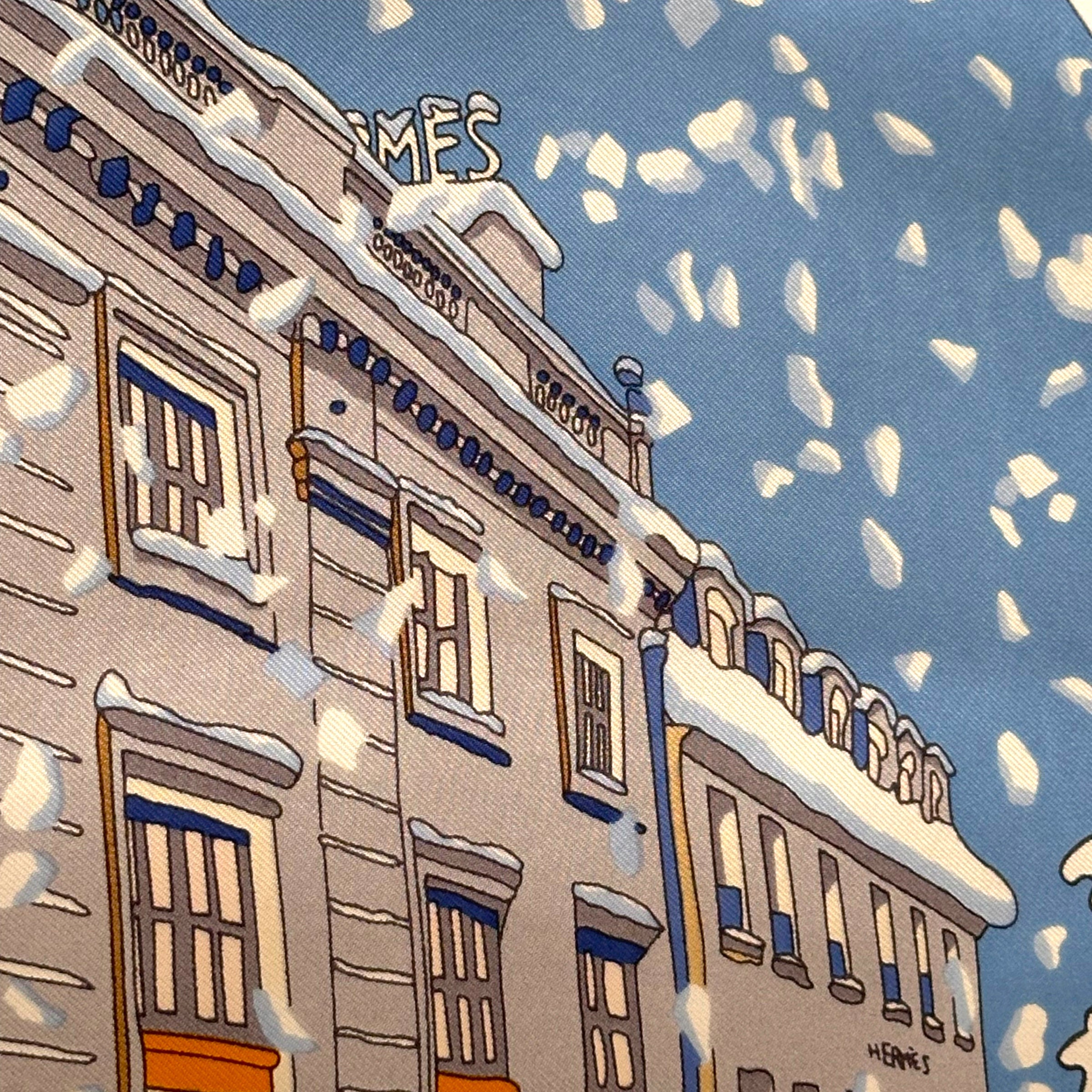 CHRISTMAS AT 24 FAUBOURG-RYBALTCHENKO-CARRE HERMES 90CM
