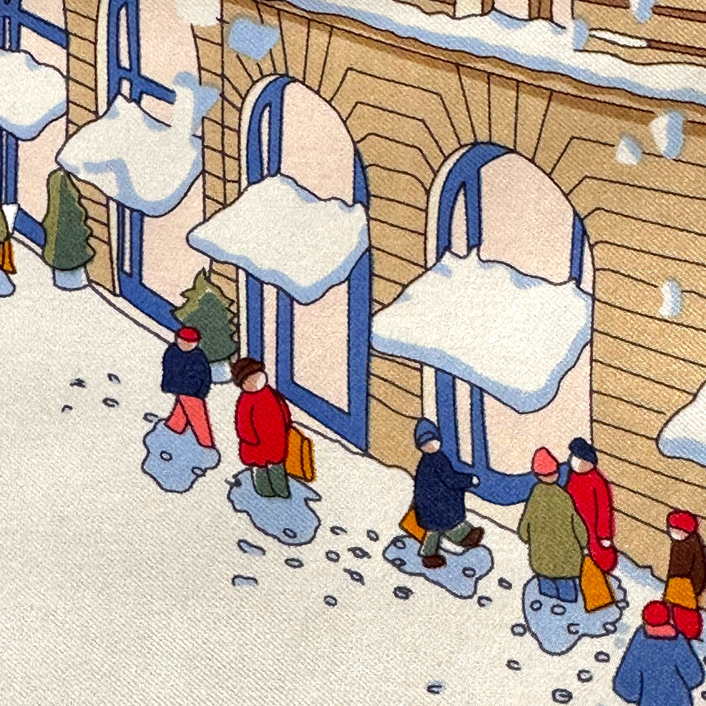 CHRISTMAS AT 24 FAUBOURG-RYBALTCHENKO-CARRE HERMES 90CM