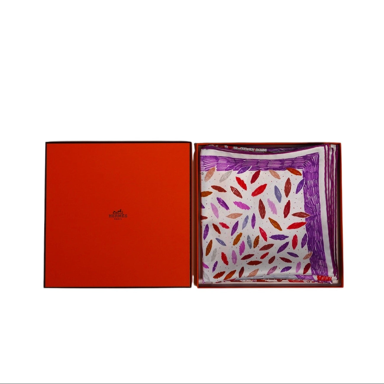 Carré Hermès 90 cm – Chacun fait son nid – Nigel Peake (2016)